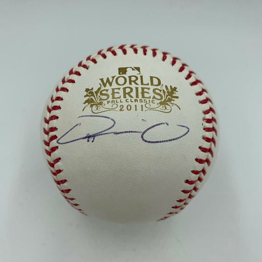 Adam Ottavino Signed Official 2011 World Series Baseball Cardinals Yankees