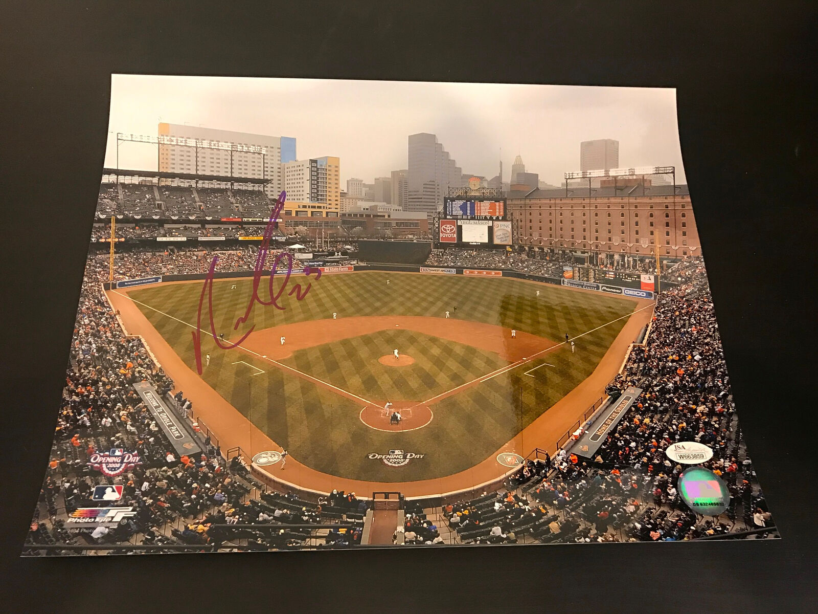 Nelson Cruz Signed Autographed 11x14 " Camden Yards Photo JSA COA