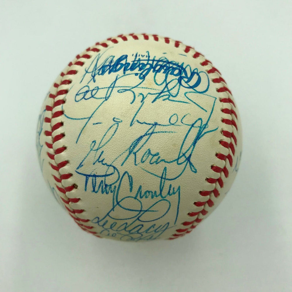 1985 Baltimore Orioles Team Signed American League Baseball With Cal Ripken Jr.