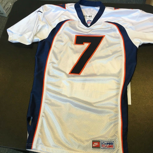 1997 John Elway Authentic Game Model Nike Proline Denver Broncos Jersey