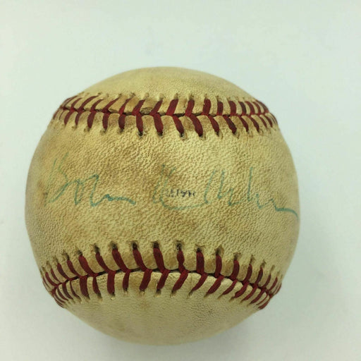 1979 World Series Game Used Baseball Hit By Dave Parker Signed By Bowie Kuhn PSA