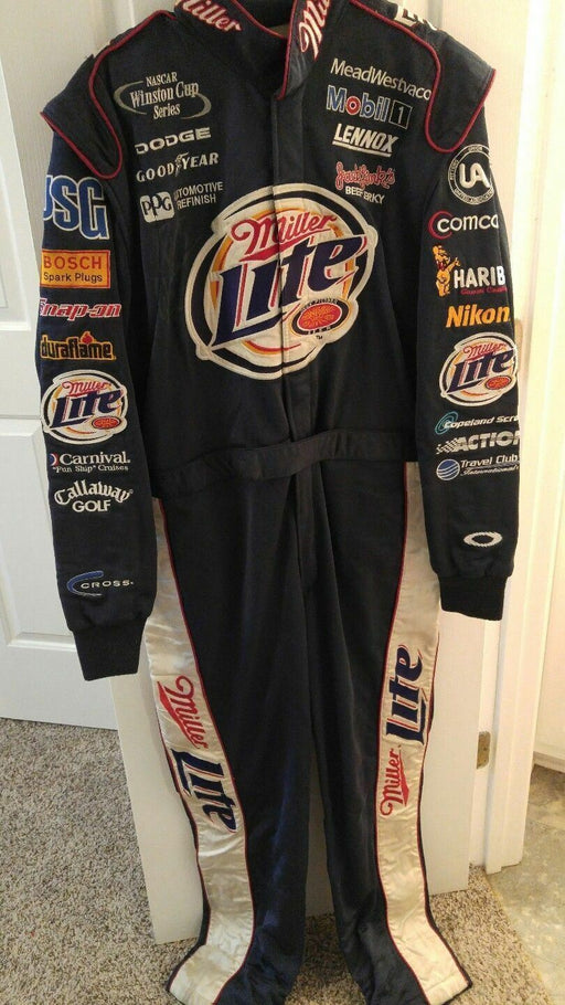 2003 Rusty Wallace Signed Race Worn Drivers Fire Suite With JSA Certificate COA