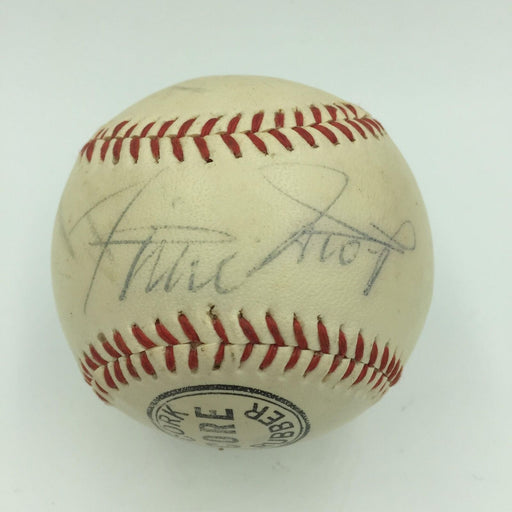Vintage 1970's Willie Mays Signed Autographed Baseball PSA DNA COA