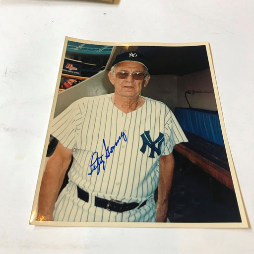 Lefty Gomez Signed Autographed 8x10 New York Yankees Photo