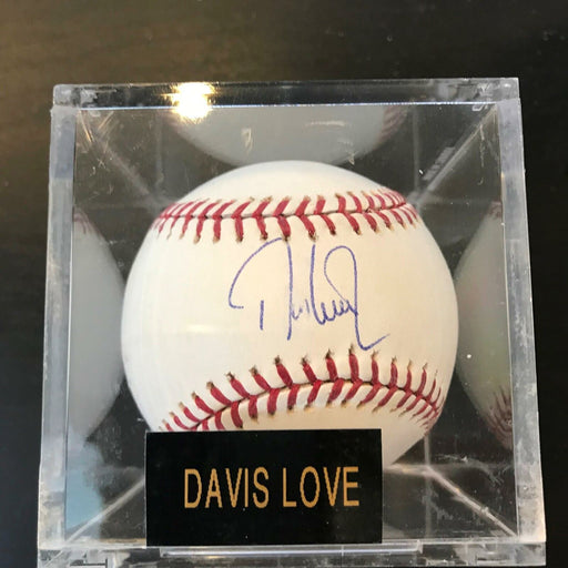 Davis Love Signed Autographed Official Major League Baseball PGA Golf