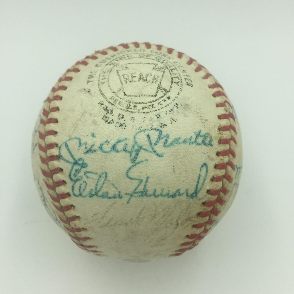 Mickey Mantle Elston Howard 1964 All Star Game Team Signed Baseball With JSA COA
