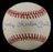 Beautiful Mickey Charles Mantle Full Name Signed Baseball PSA DNA Graded NM 8