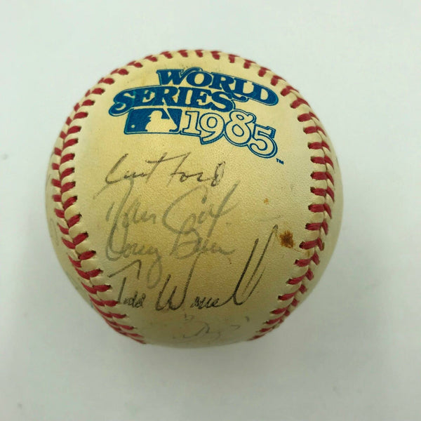 1985 St. Louis Cardinals Team Signed Official World Series Baseball