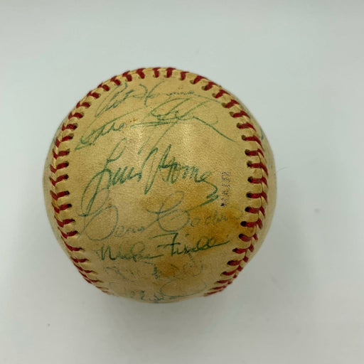 Rare 1977 Toronto Blue Jays Inaugural Season Team Signed Baseball