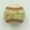 Rare Ryne Sandberg Rookie Signed National League Feeney Baseball Cubs JSA COA