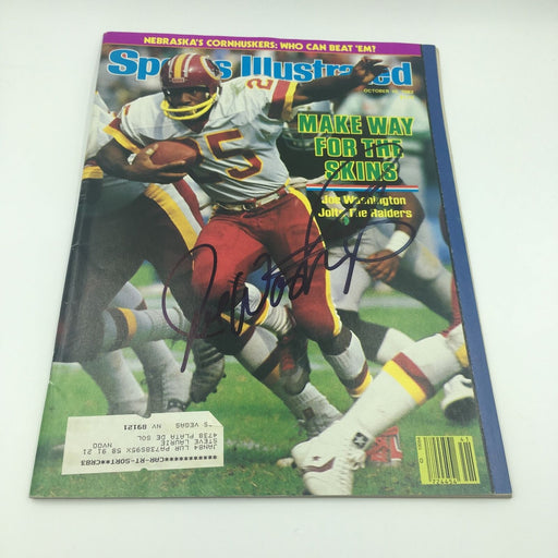 Joe Washington Signed Autographed Sports Illustrated Magazine