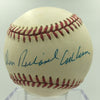 RARE Don Richard Richie Ashburn Full Name Signed Autographed NL Baseball PSA DNA