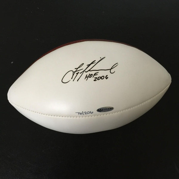 Troy Aikman "Hall Of Fame 2016" Signed Inscribed NFL Football Upper Deck UDA COA