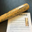 Beautiful 500 Home Run Signed Bat Mickey Mantle Ted Williams 11 Sigs PSA DNA COA