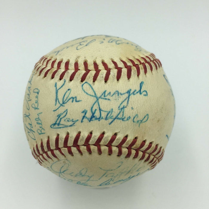 T206 Baseball Players Signed Baseball Ray Schalk Davy Jones George Mcbride PSA