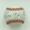 Nice Jerome Bettis Signed American League Baseball Pittsburgh Steeler JSA COA