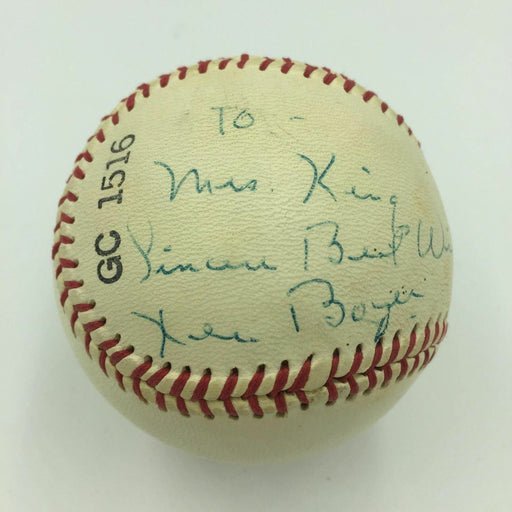 Rare Ken Boyer Signed Autographed Baseball With JSA COA St. Louis Carrdinals