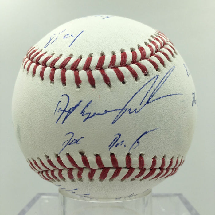 Dwight Doc Gooden Signed Heavily Inscribed MLB Baseball PSA DNA COA