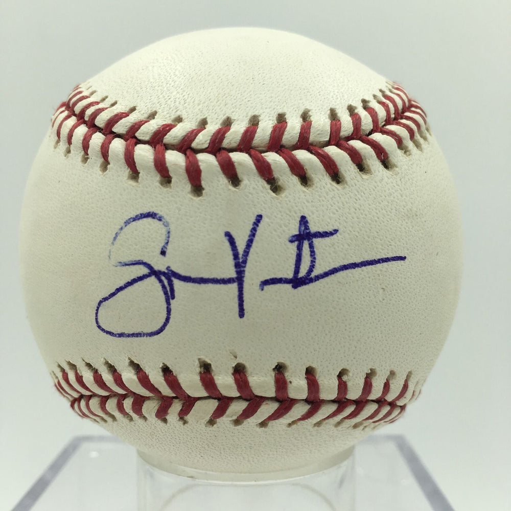 Shane Victorino Autographed Baseball