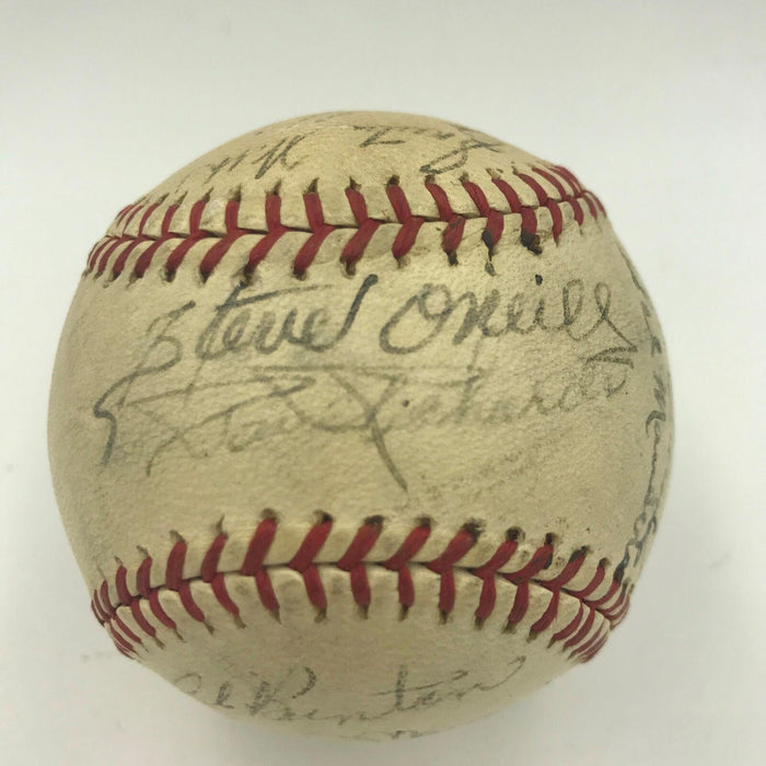 1946 Detroit Tigers Team Signed Autographed American League Baseball JSA COA