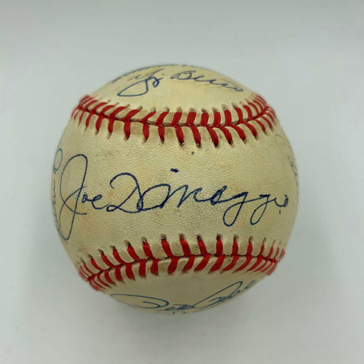 Extraordinary All Century Team Signed Baseball With Joe Dimaggio JSA COA