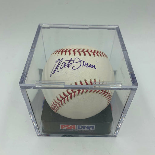 Monte Irvin Signed Major League Baseball PSA DNA COA Graded 9 MINT