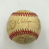 1993 Cleveland Indians Team Signed Game Used American League Baseball JSA COA