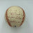 2002 Tampa Bay Rays Team Signed Official Major League Baseball