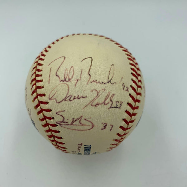 2002 Tampa Bay Rays Team Signed Official Major League Baseball