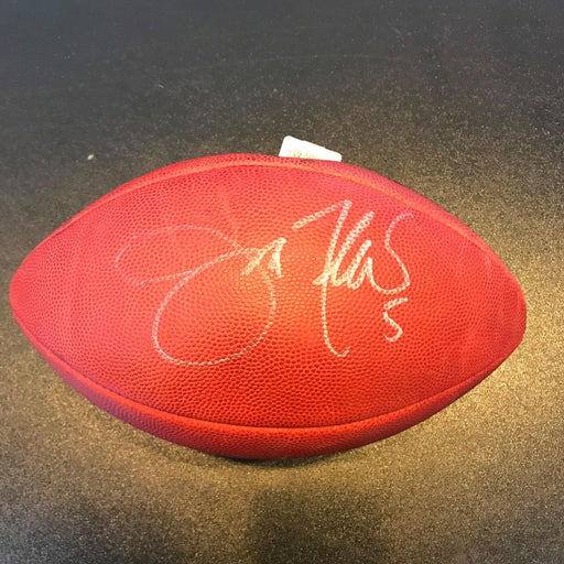 Joe Flacco Signed Autographed Authenic NFL Wilson Game Football PSA DNA COA
