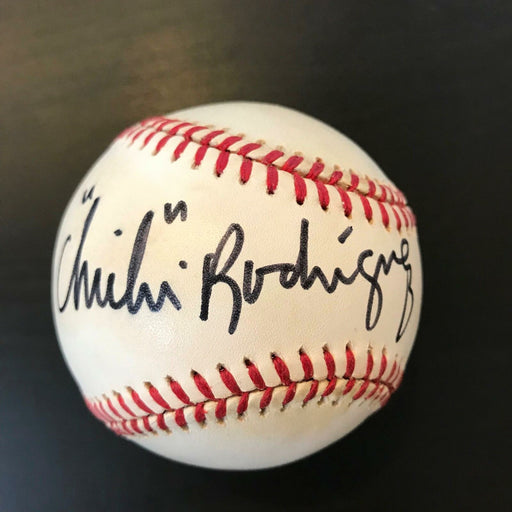 Chichi Rodriguez Signed Autographed Official Major League Baseball PGA Golf