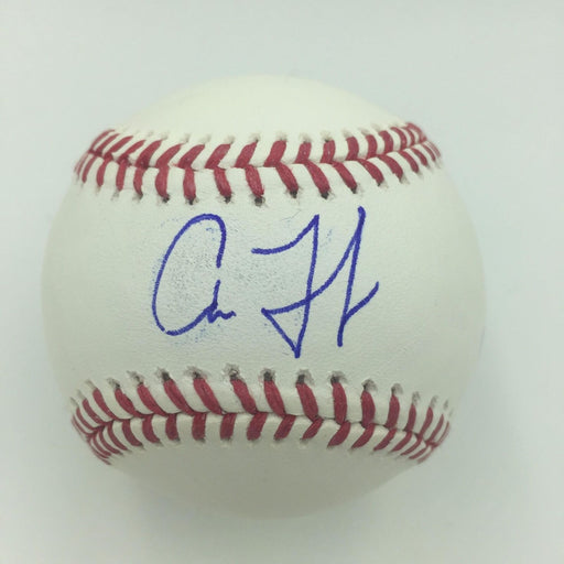 Rare Aaron Judge "@TheJudge44" Twitter Handle  Signed Inscribed Baseball PSA DNA