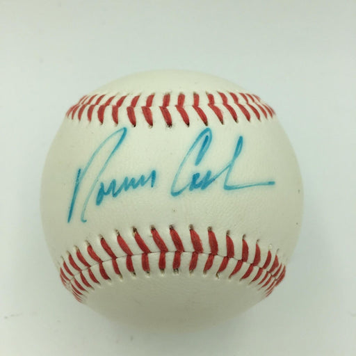 Beautiful Norm Cash Single Signed Autographed Baseball JSA COA