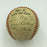 Rare 1943 Chicago Cubs Team Signed Autographed Baseball With JSA COA