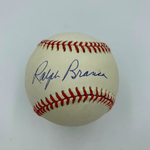 Ralph Branca Signed Autographed Official National League Baseball