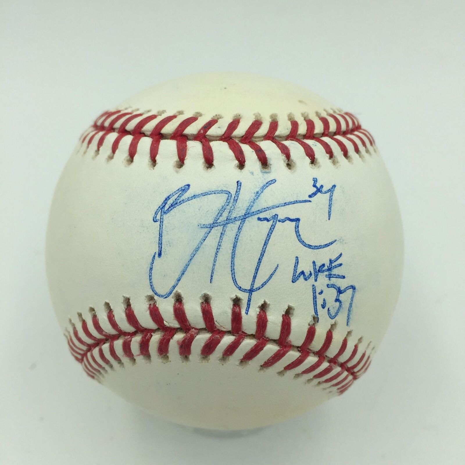 Rare Nationals Bryce Harper & Bryan Harper Signed Baseball - PSA/DNA Full  LOA