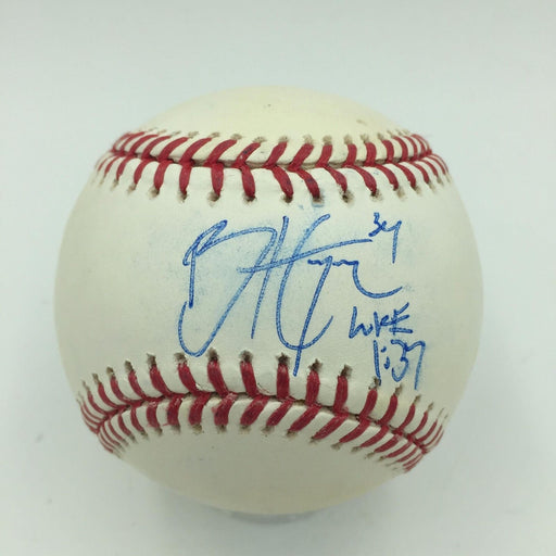 Bryce Harper Rookie Signed Major League Baseball With Brother Bryan PSA DNA COA