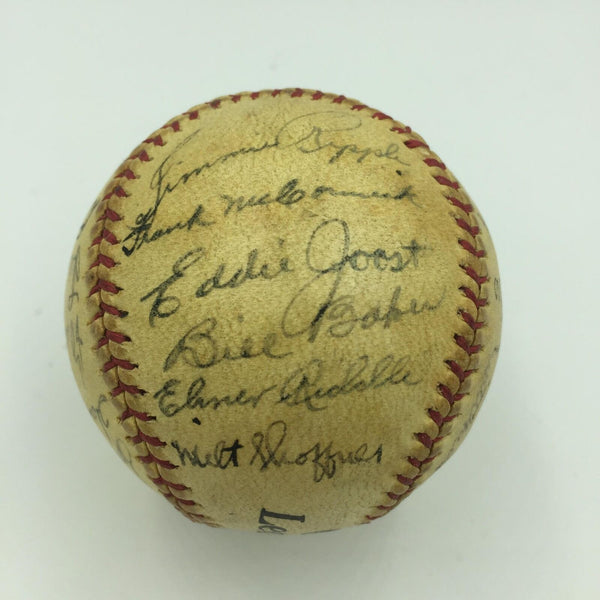 1940 Cincinnati Reds World Series Champions Team Signed NL Baseball With JSA COA
