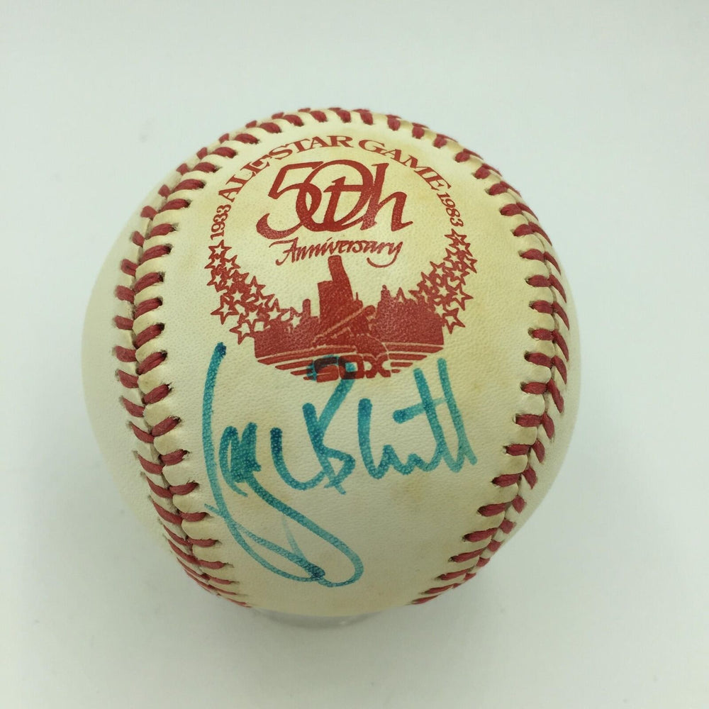 Rare George Brett Signed Official 1983 All Star Game Baseball With JSA COA