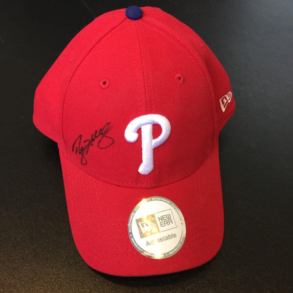 Roy Halladay Signed New Era Philadelphia Phillies Hat Cap MLB Authenticated HOLO