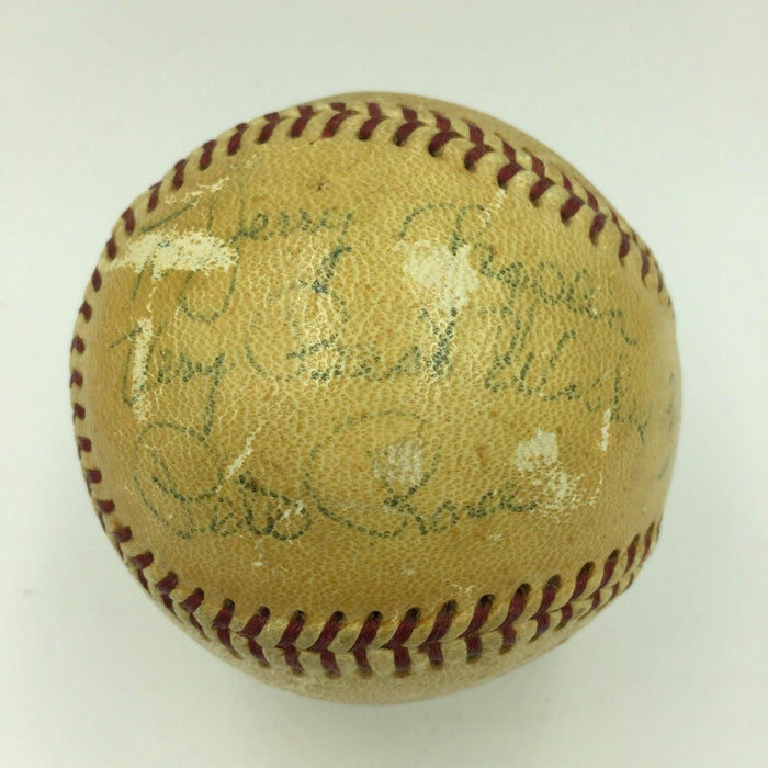 Pete Rose 1968 All Star Game Signed Game Used Baseball From Nestle Company JSA