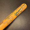 Ted Williams Yogi Berra Eddie Mathews Hall Of Fame Signed Bat 14 Sigs JSA COA