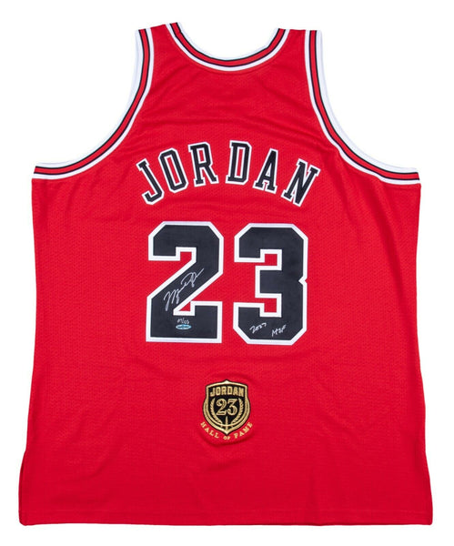 Michael Jordan Hall Of Fame 2009 Signed Chicago Bulls Jersey UDA Upper  Deck - Autographed NBA Jerseys at 's Sports Collectibles Store