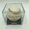 Mickey Mantle Signed American League Baseball PSA DNA Graded 8 Near Mint