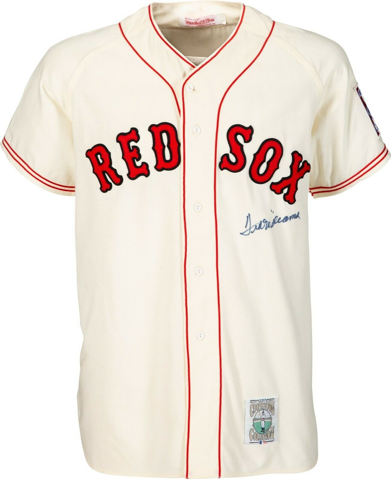 Mitchell and Ness Ted Williams 1939 Boston Red Sox Jersey
