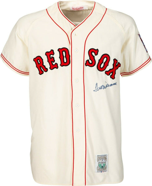 Mint Ted Williams Signed 1939 Boston Red Sox Rookie Jersey PSA DNA COA