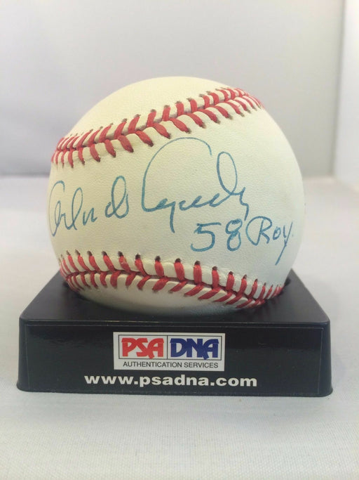 Orlando Cepada "58 ROY" Signed Autographed National League Baseball PSA DNA COA