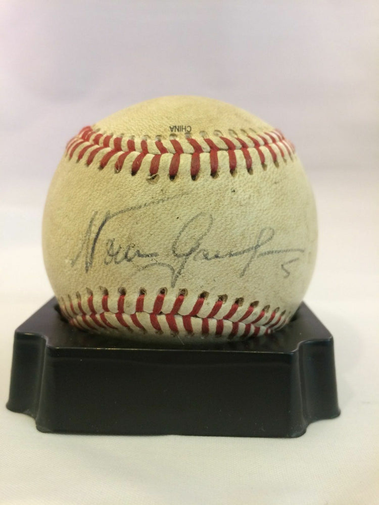 1991 Nomar Garciapara Signed Pre Rookie Game Used Minor League Baseball