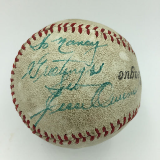 Jesse Owens Single Signed Autographed Baseball PSA DNA COA 1936 Olympics Hero