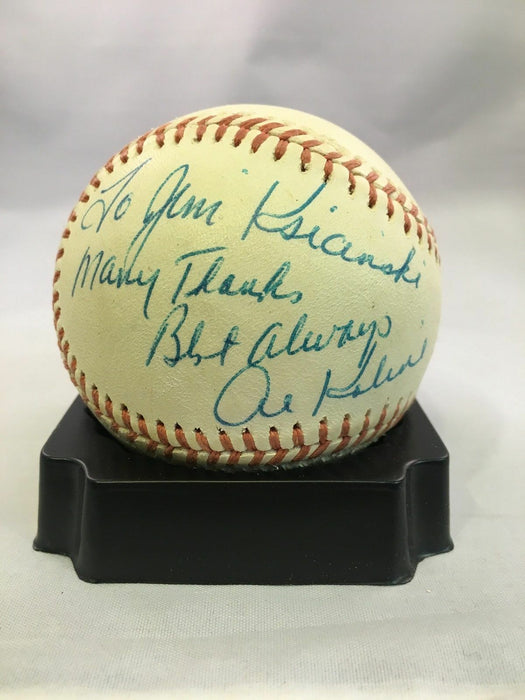 Beautiful 1970's AL Kaline Signed Inscribed American League Baseball Jsa Coa
